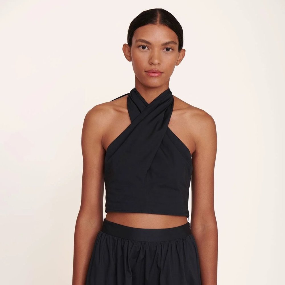 Staud Kai Top Black Size 8